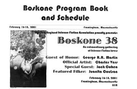 Boskone 38 Program Tabloid header