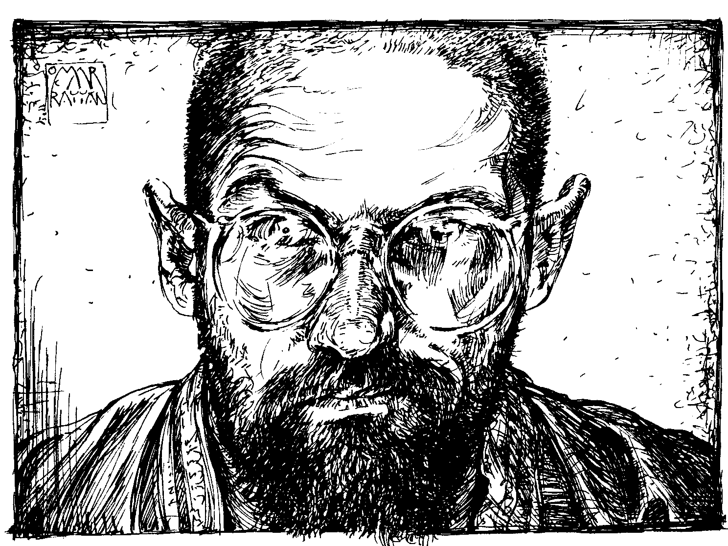 Omar Rayyan Self Portrait