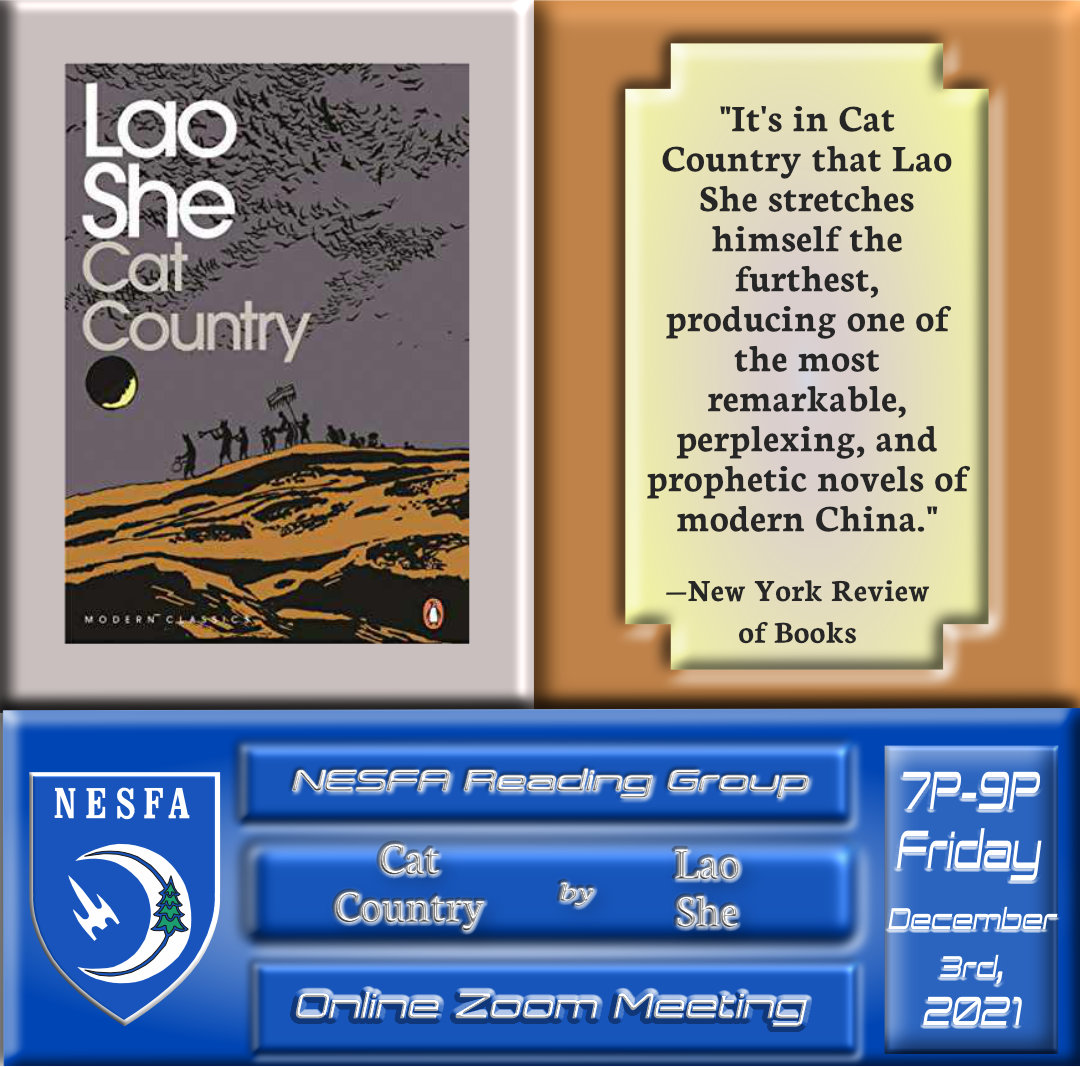 Cat Country by Lao She – December Book Discussion